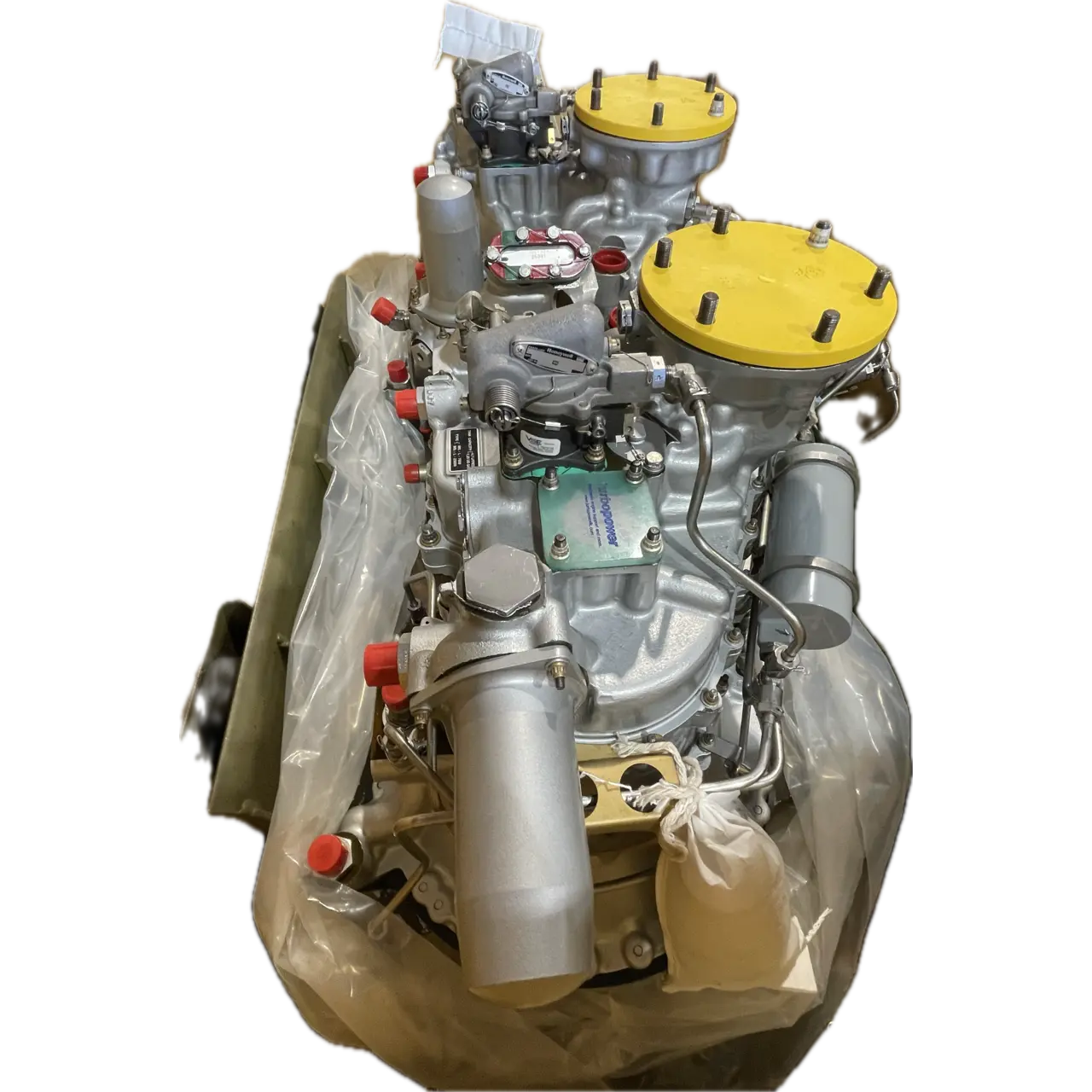 Picture of the Combining Gearbox PT6T-3B for the Pratt & Whitney